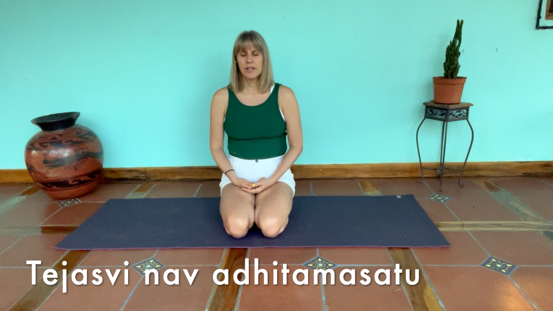 Shanti Mantra in the jungle