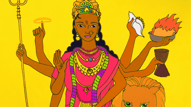 Storytime with Durga-Maa