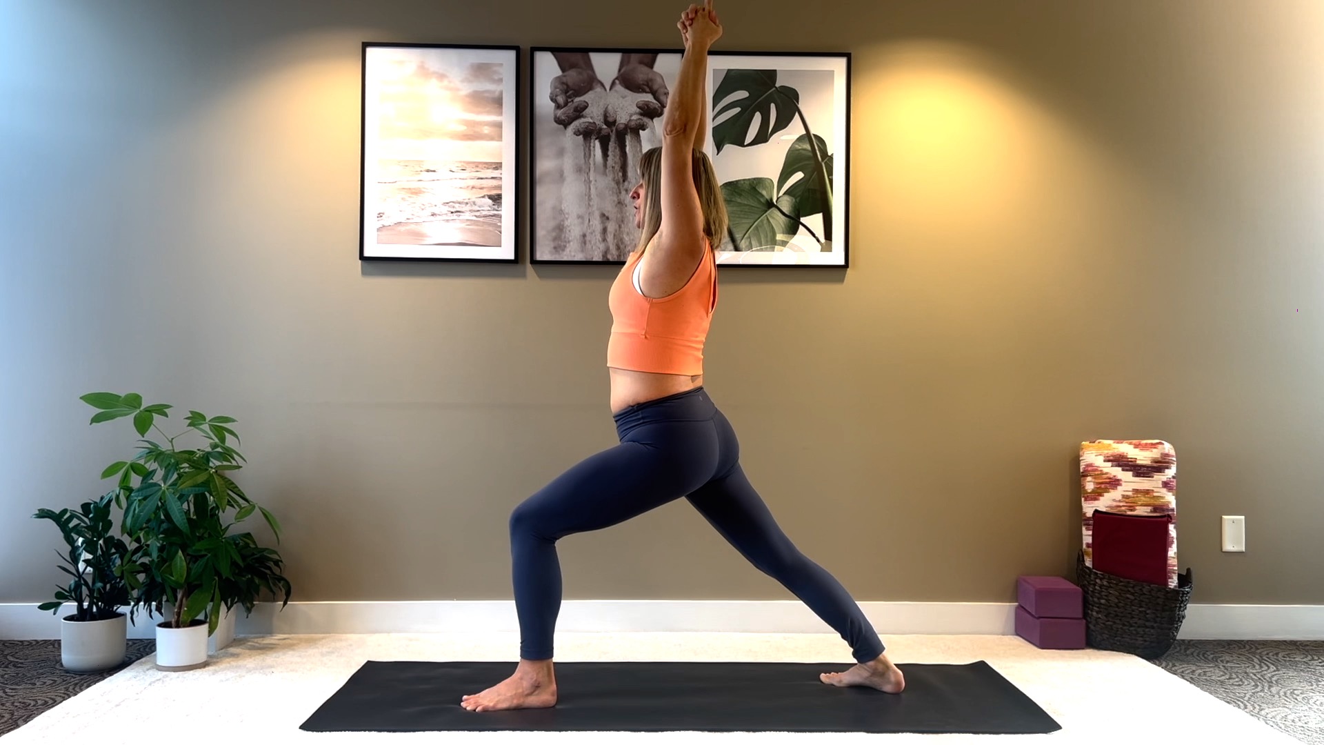 Sun Salutation B (4 min)