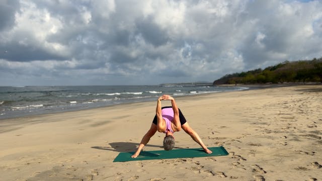 Travel recovery yoga