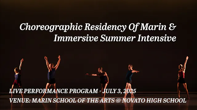 Choreographic Residency of Marin 2026