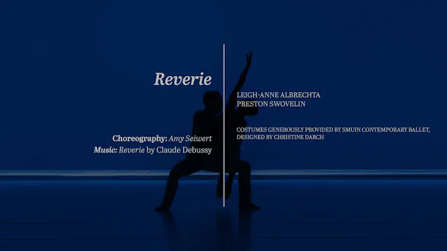 Choreographic Residency of Marin 2026 - Reverie