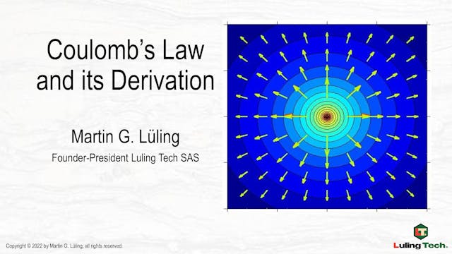 Coulomb's Law and its Derivation