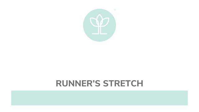 Runner's Stretch