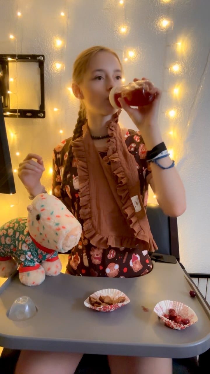 High chair feeding time!