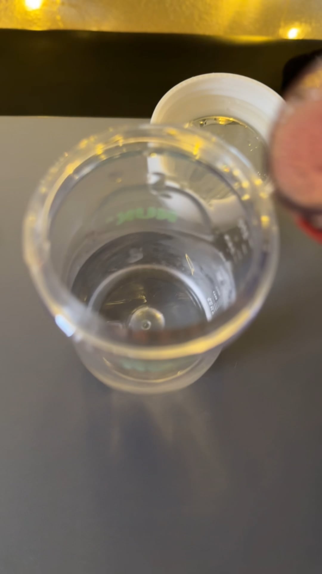 Getting ready for snack time