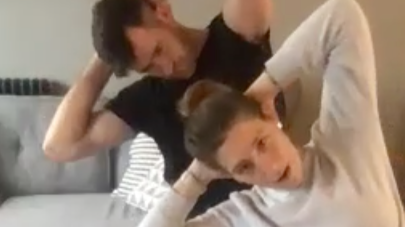 Glutes & Abbs with Soft ball