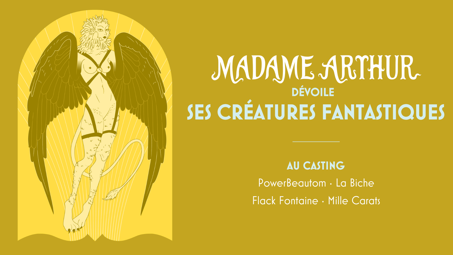 DÉVOILE SES CRÉATURES FANTASTIQUES