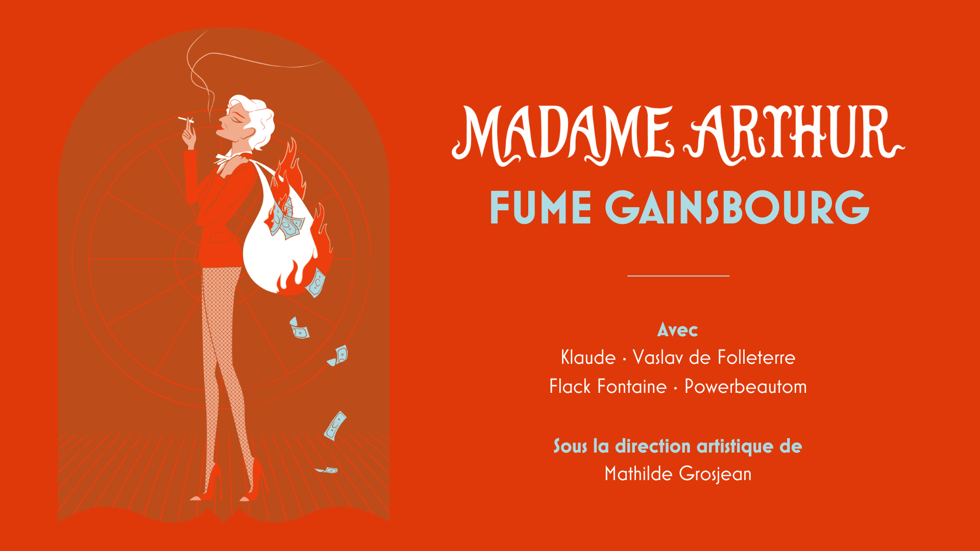Madame Arthur fume Gainsbourg
