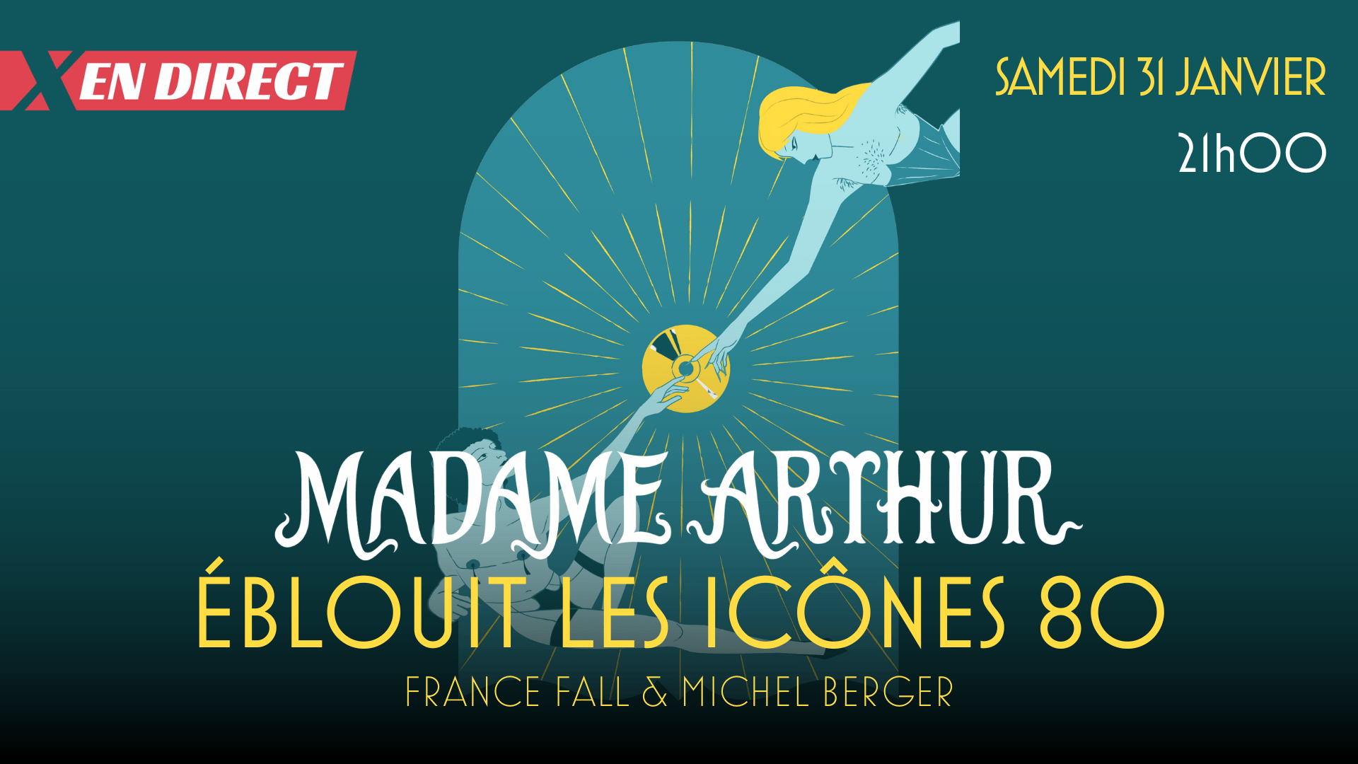 ÉBLOUIT LES ICÔNES 80 (FRANCE GALL & MICHEL BERGER)