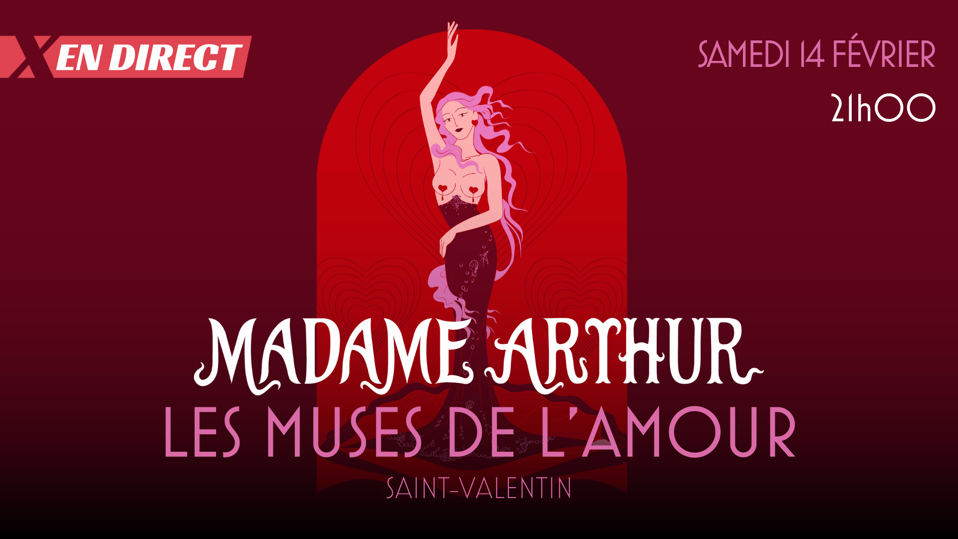 LES MUSES DE L'AMOUR (SAINT-VALENTIN)