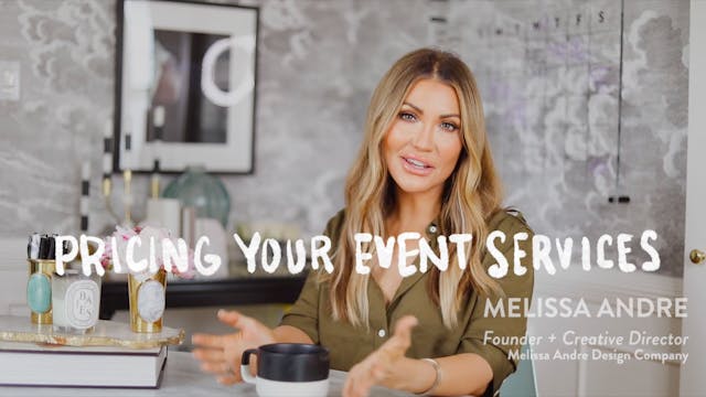 Pricing Your Event Services 