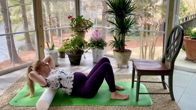 Thoracic Spine Mobility - Foam Roller and Chair 