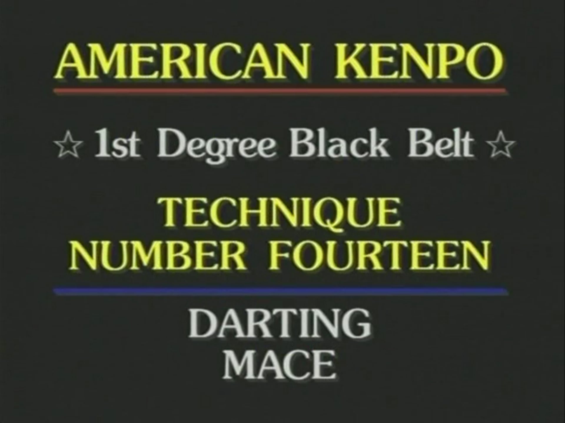 Mohamad Tabatabai - 1st Degree Black Belt  Self-Defense 2