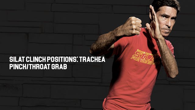 Silat Clinch Positions: Trachea Pinch/Throat Grab
