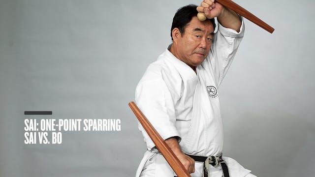 Sai: One-Point Sparring Sai vs. Bo
