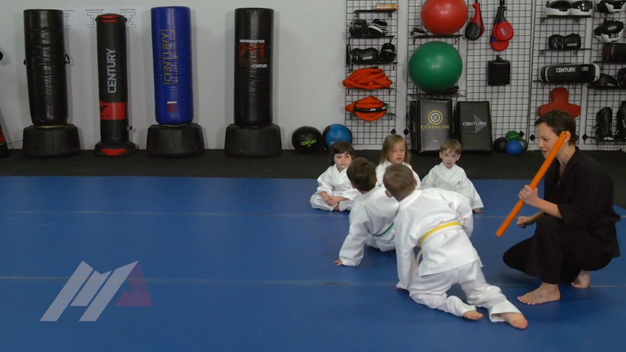 Melody Johnson - Crab Crawl Relay with Partners