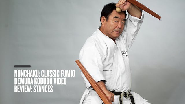 Nunchaku: Classic Fumio Demura Kobudo Video Review: Stances
