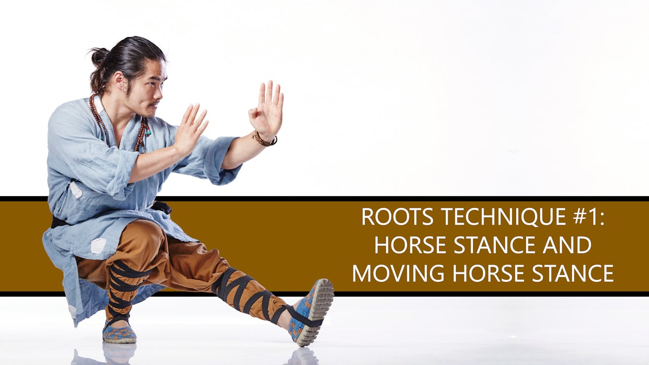 Roots Technique 1 Horse Stance and Moving Horse Stance Tree of