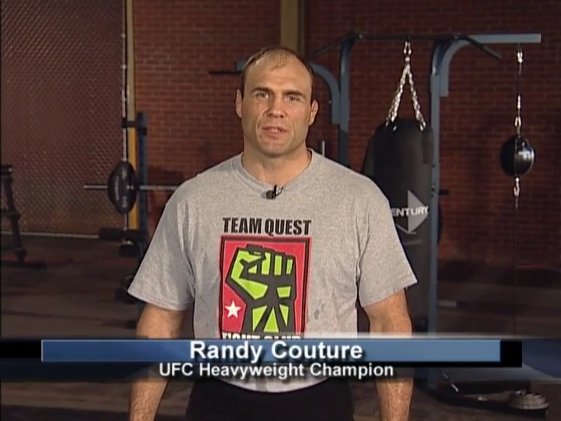 Randy Couture - Fight Clinic