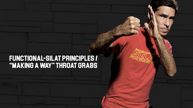 Functional-Silat Principles / “Making a Way” Throat Grabs