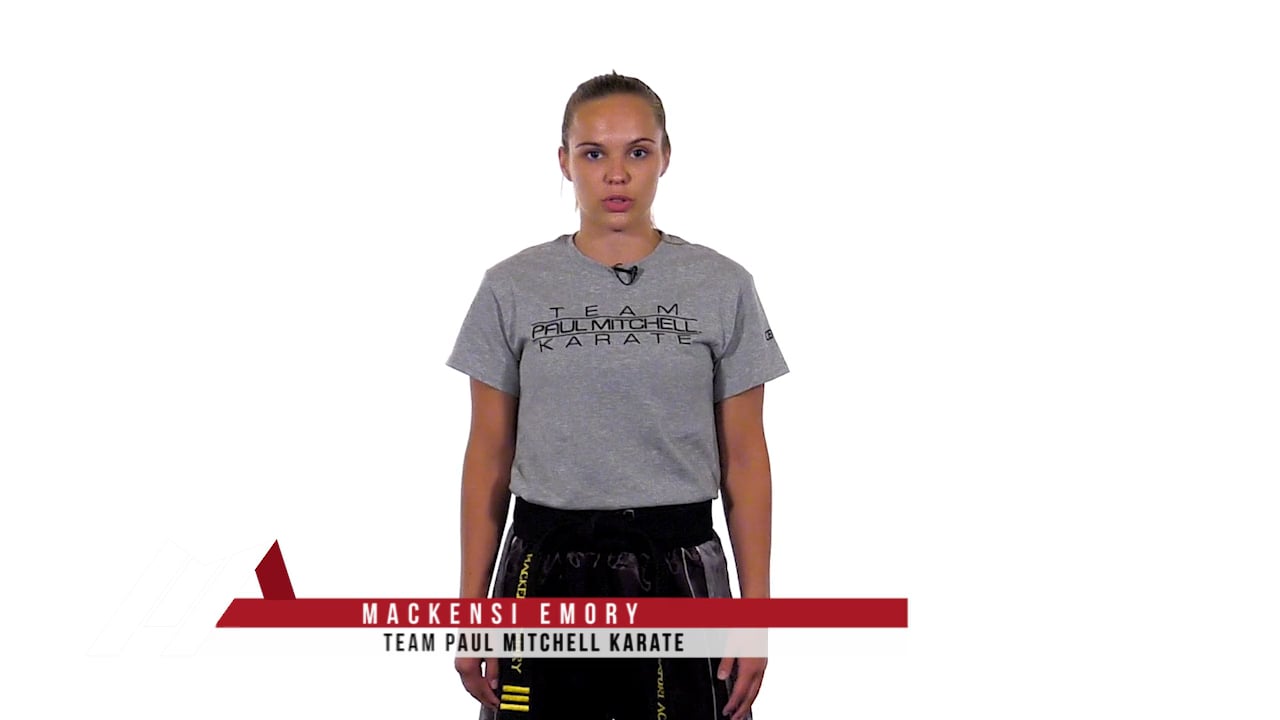 Mackensi Emory - Kama Chop Punch Drill