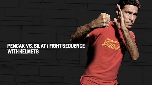 Pencak vs. Silat / Fight Sequence With Helmets