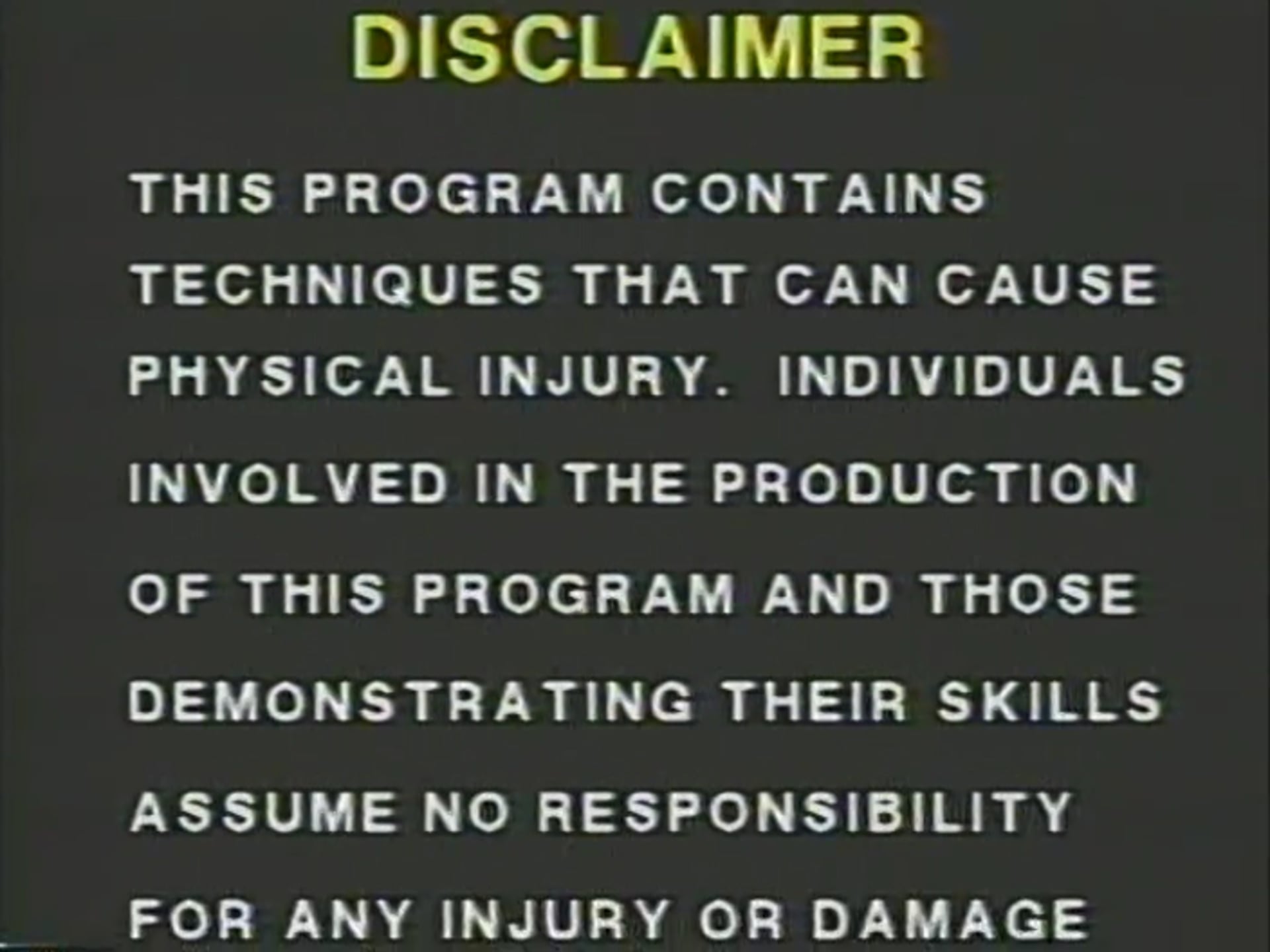 Daniel Lee - Self-Defense