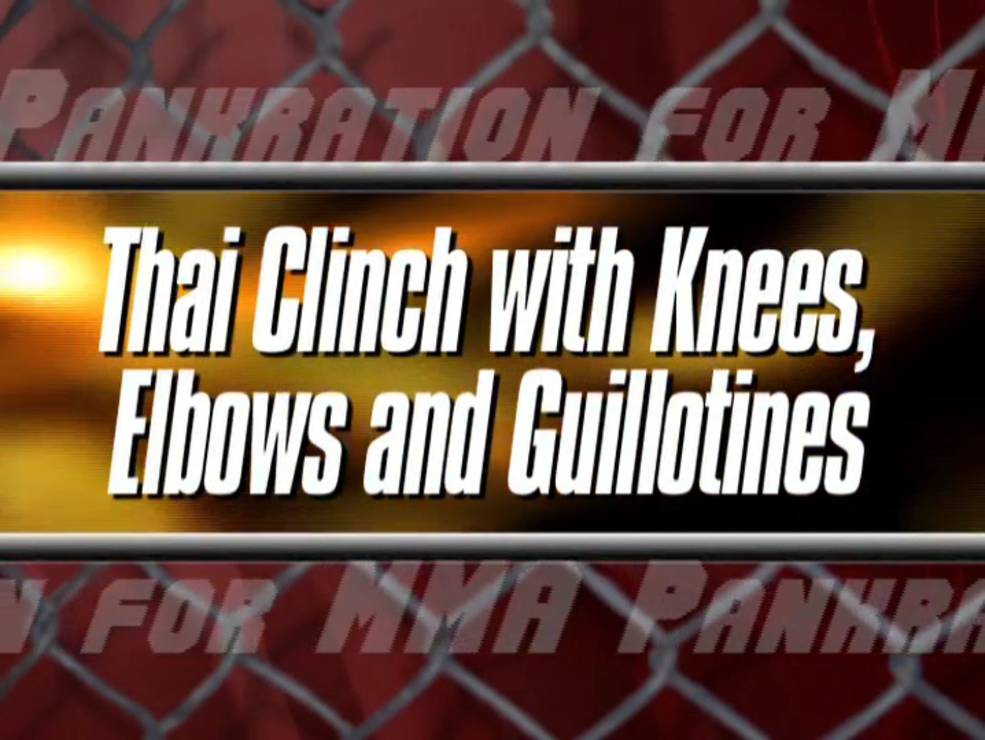 Ulysses Gomez - Clinch and Takedowns