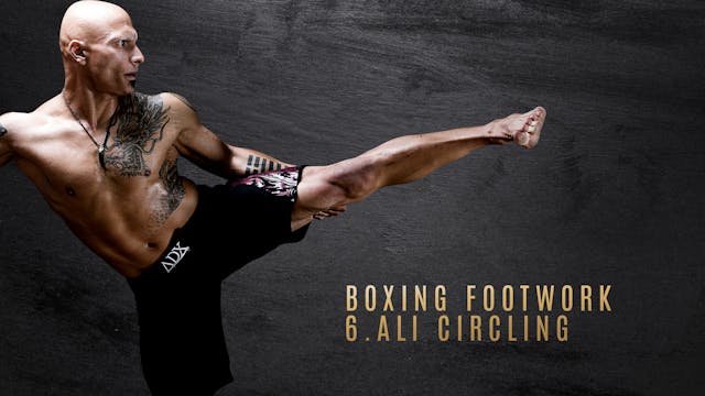 Boxing Footwork 6. Ali Circling