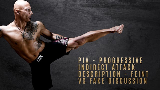 PIA - Progressive Indirect Attack Description - Feint vs Fake Discussion