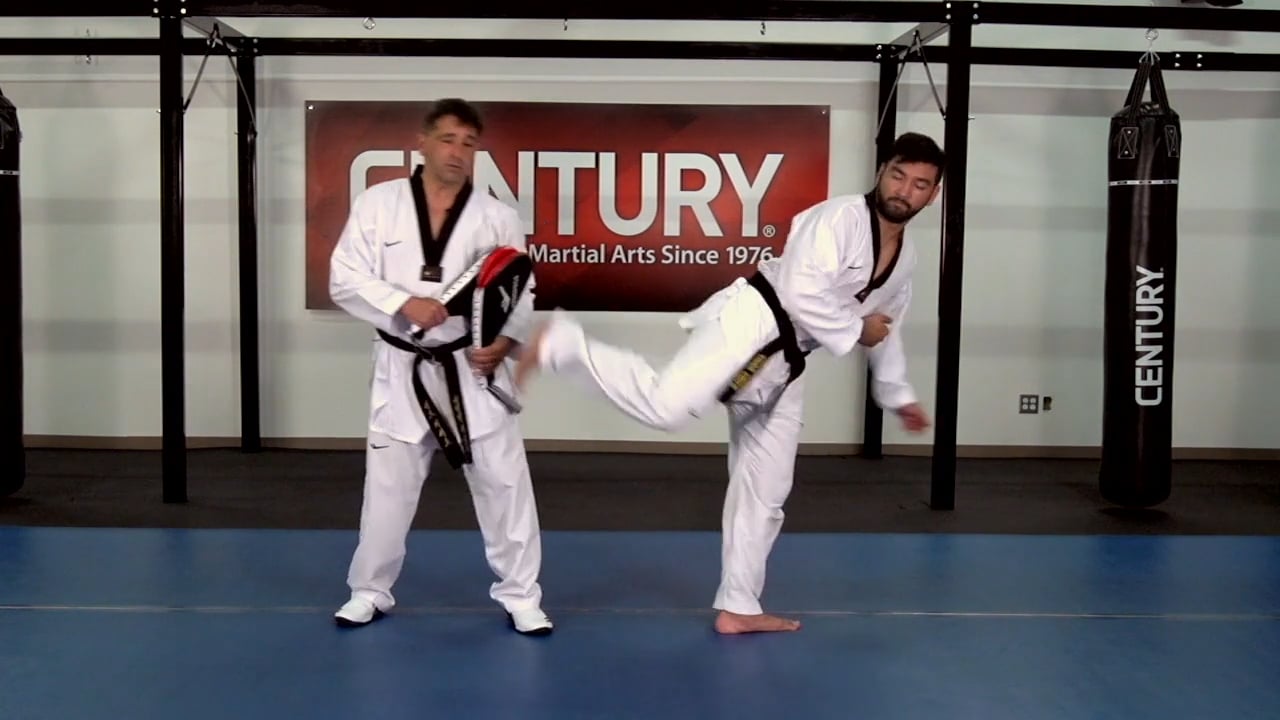 Herb Perez - Setting up the Back Hook Kick