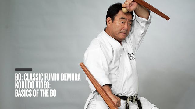 Bo: Classic Fumio Demura Kobudo Video: Basics of the Bo