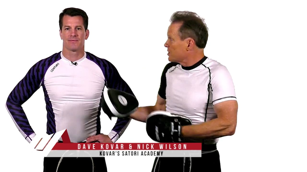 Dave Kovar - Close-Range Mitt Blocking Drill with Takedown