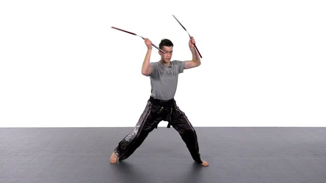 Danny Etkin - 4 Basic Nunchaku Strikes
