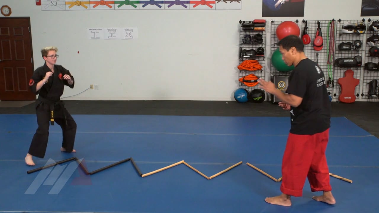 Apolo Ladra - Open Triangle Footwork Squatting