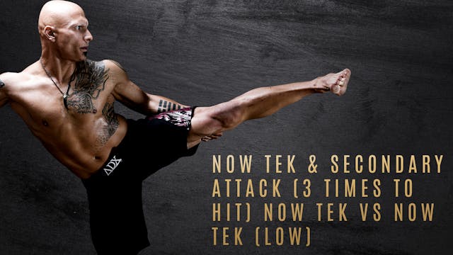 Now Tek & Secondary Attack (3 Times to Hit) Now Tek vs Now Tek (Low)