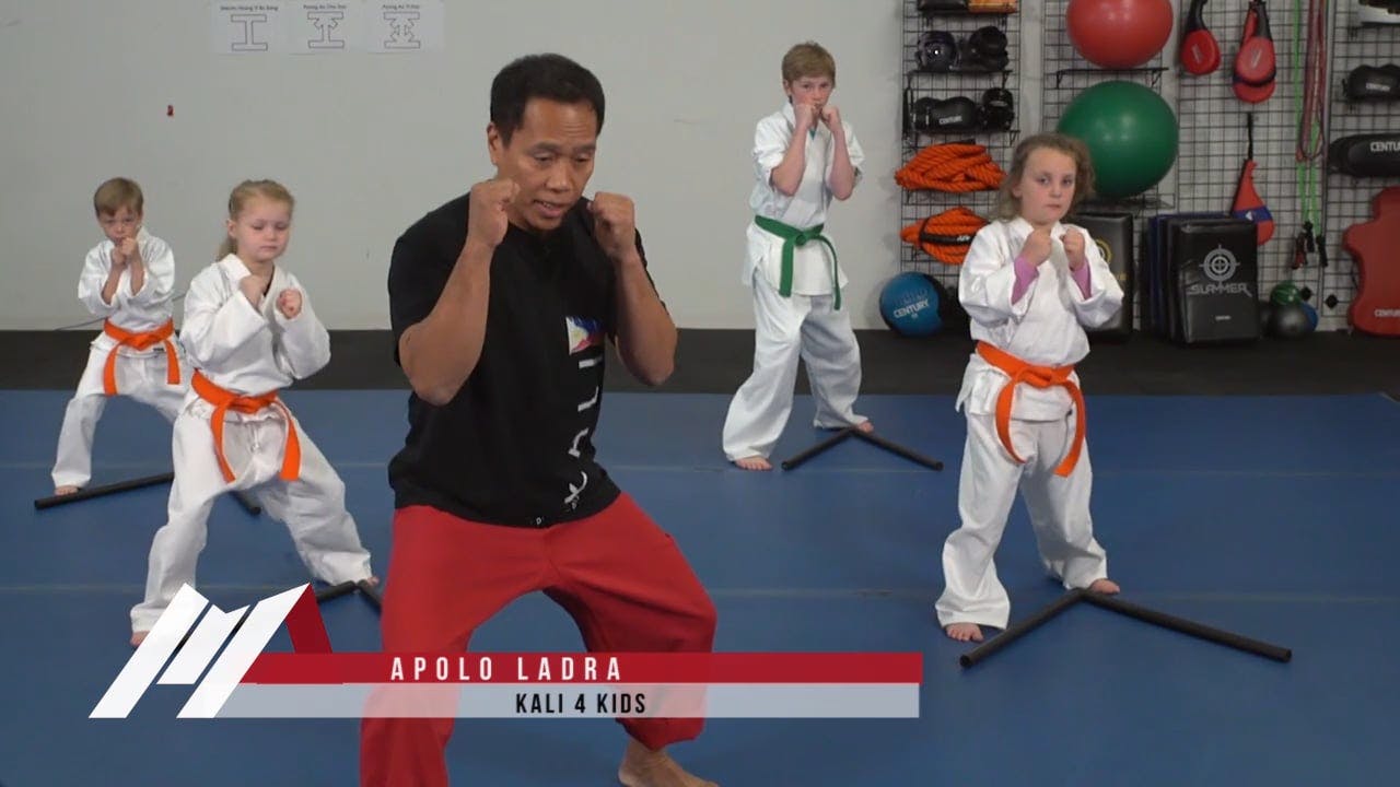 Apolo Ladra Kali for Kids Footwork Drills Kali Martial Arts Drills