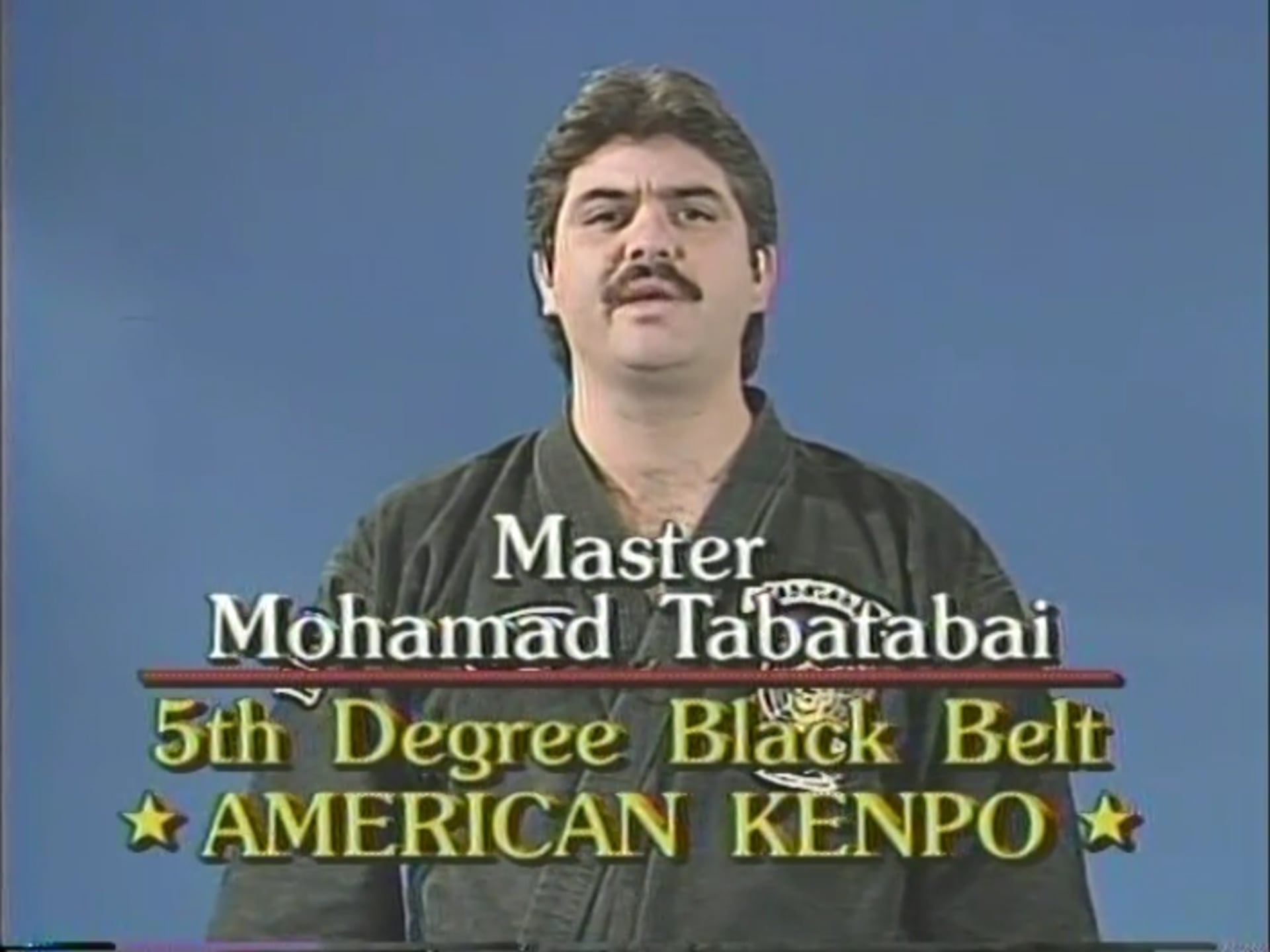 Mohamad Tabatabai - 3rd Degree Brown Belt Long Form 3