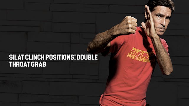 Silat Clinch Positions: Double Throat Grab