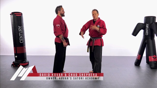 Dave Kovar - 2 Hand Speed Drill - Kenpo