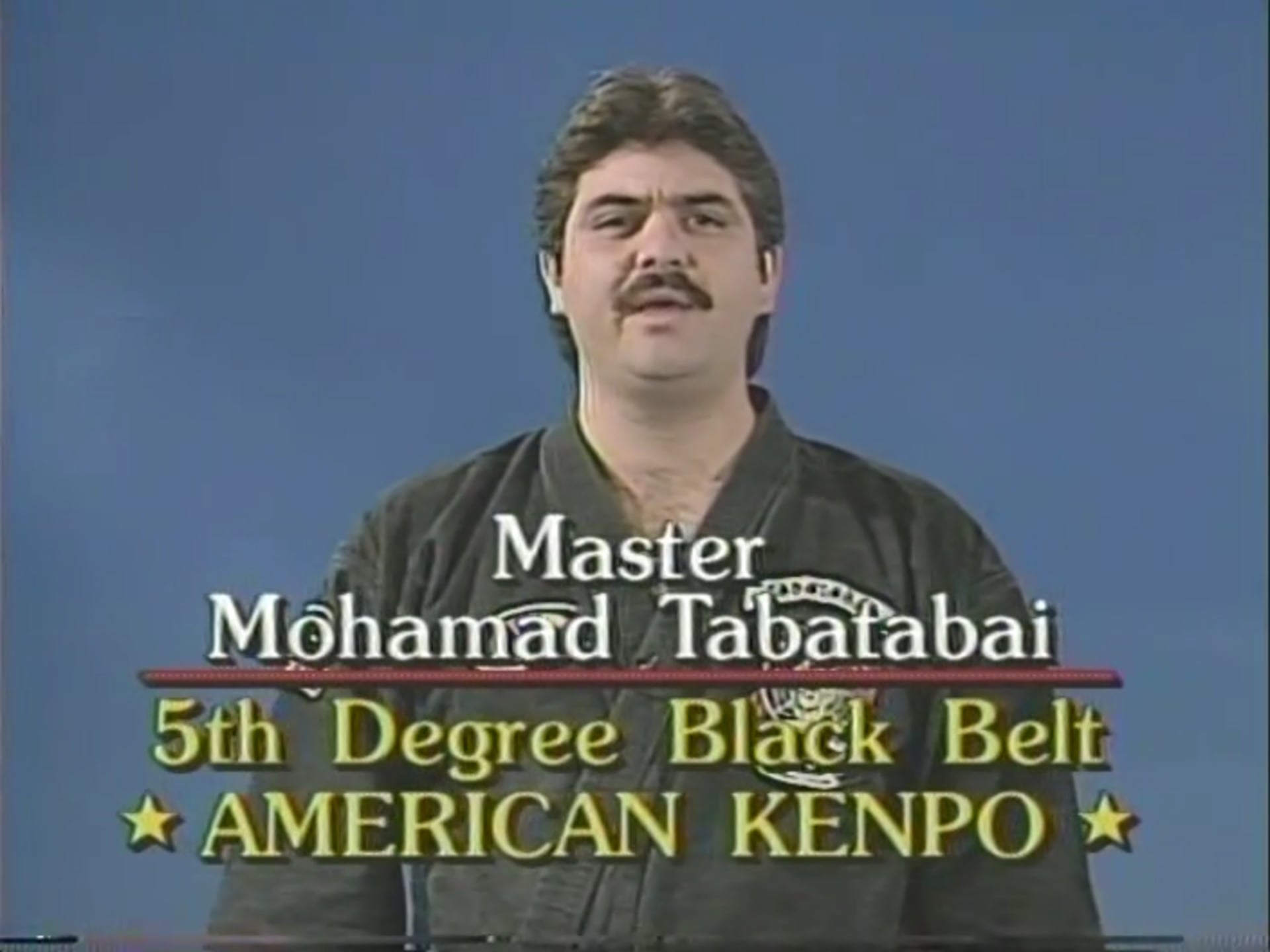 Mohamad Tabatabai - 1st Degree Black Belt  Self-Defense 1