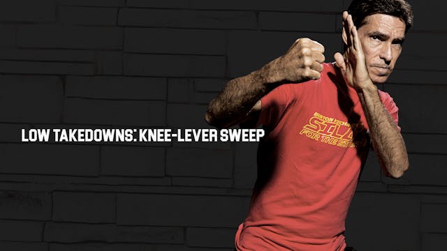 Low Takedowns: Knee-Lever Sweep