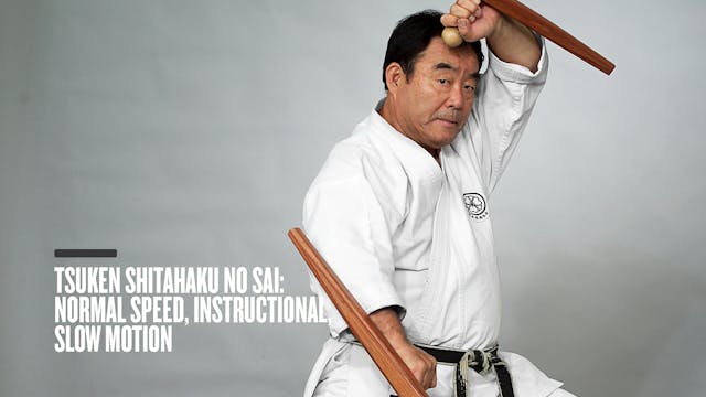 Tsuken Shitahaku No Sai: Normal Speed, Instructional, Slow Motion