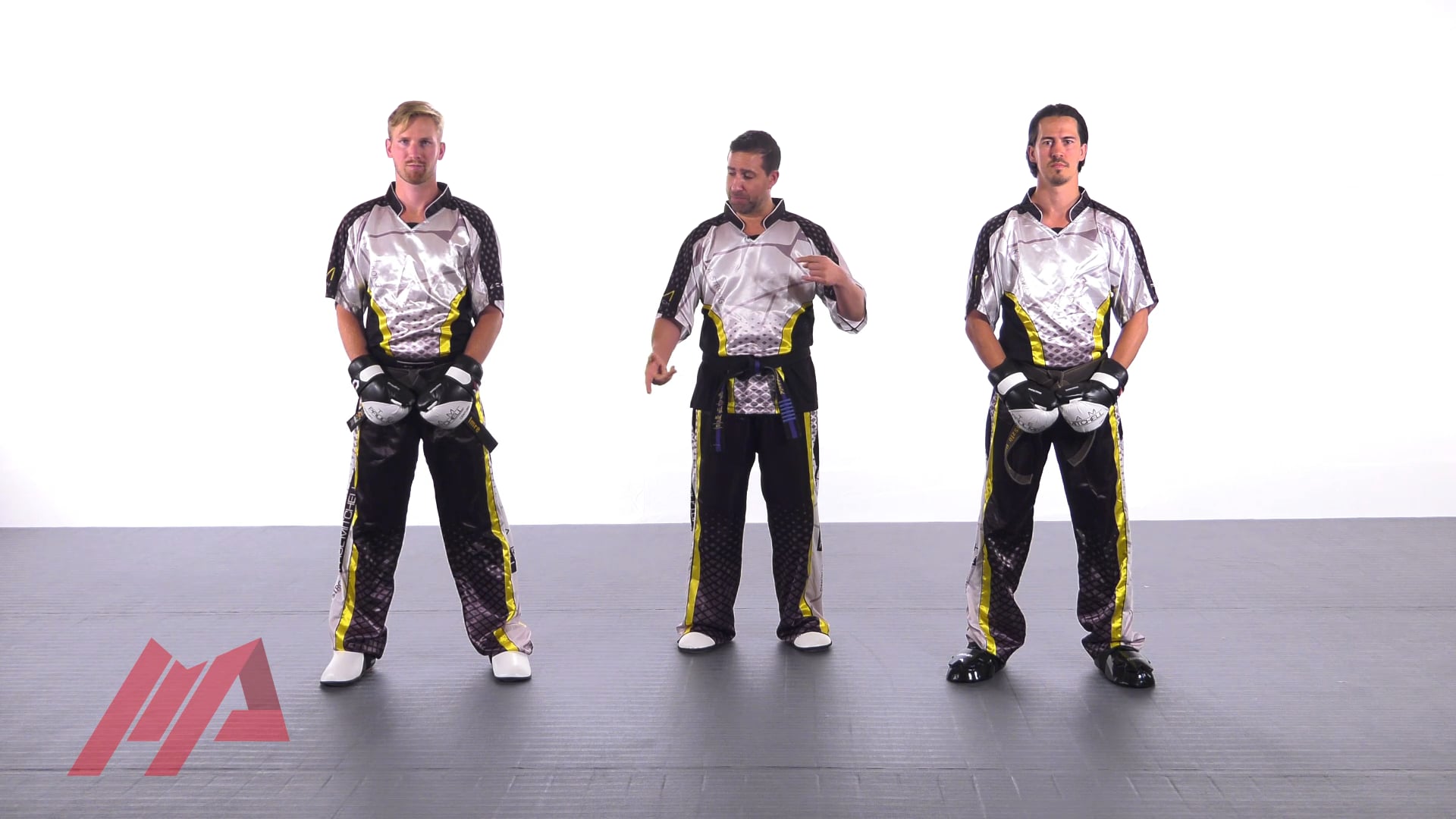 Tamas Imre and Laszlo Gombos - Point Sparring Positioning