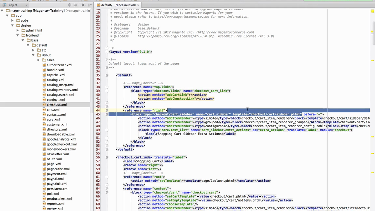 Magento Mechanics - Lesson 14: How to add a custom block to any CMS page