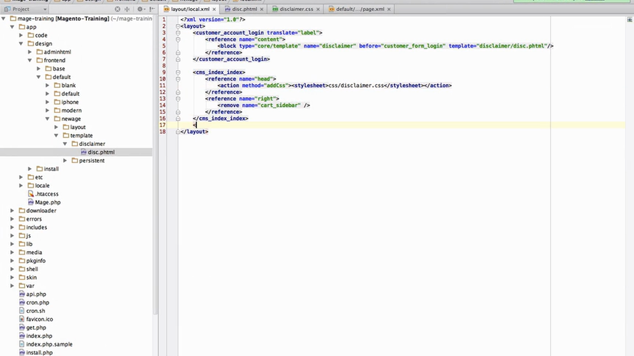 Magento Mechanics - Lesson 15: How to add custom CSS or Javascript to any page on your site