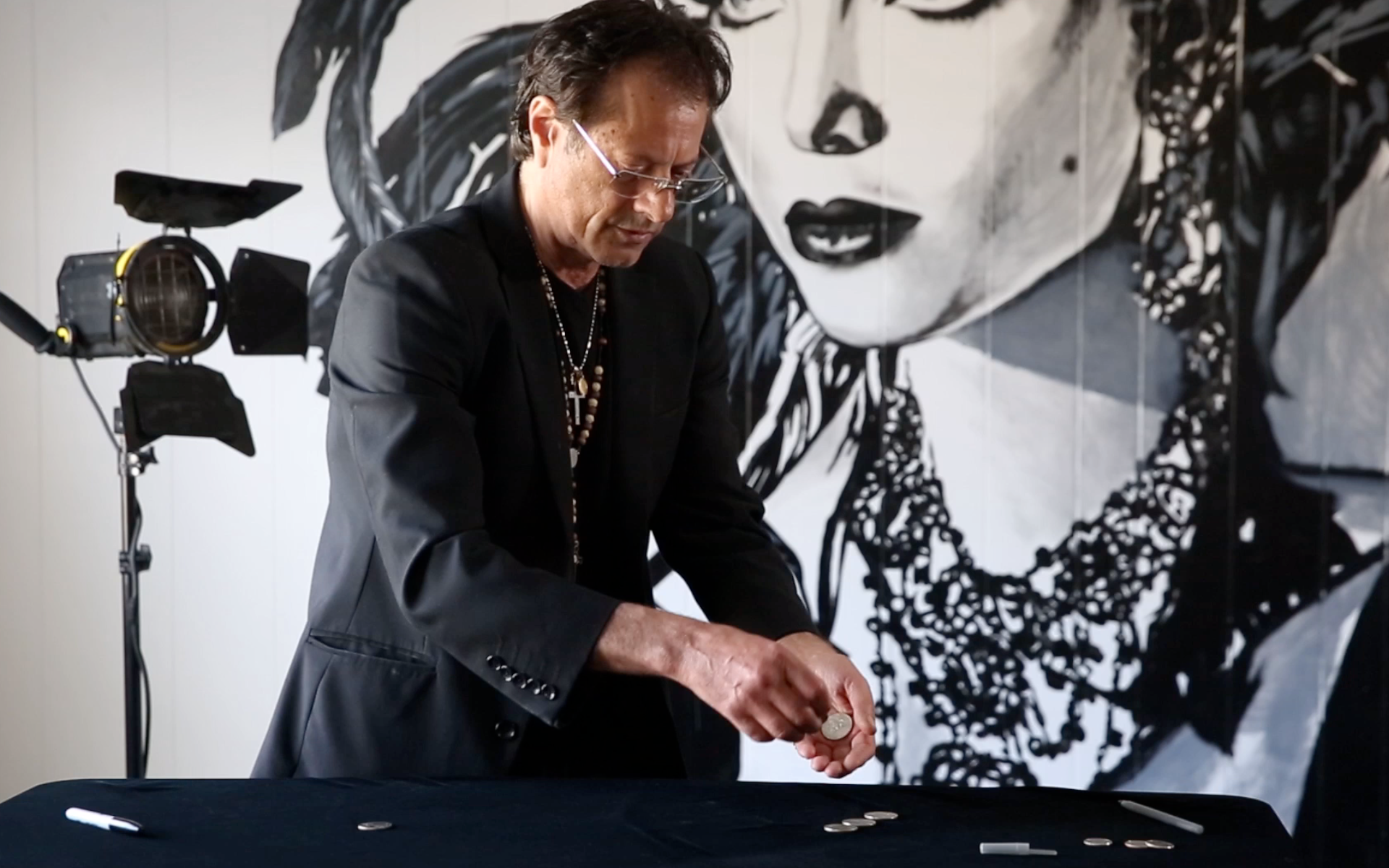 Flying Eagle Routine (Six Coins Across Only Using Classic Palm)