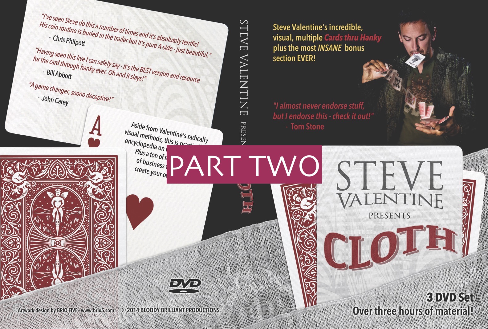 CLOTH -  PART TWO - CARDS, COINS & MORE