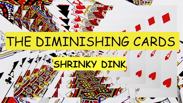 30 SHRINKY DINK - DIMINISHING CARDS